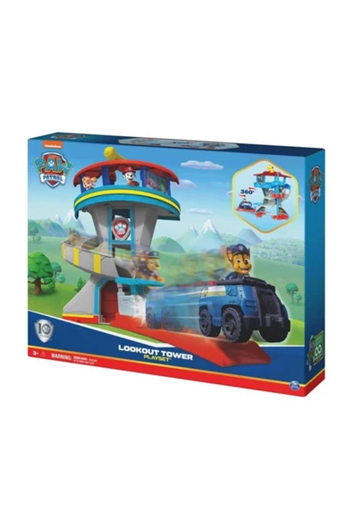 PAW PATROL MACERA KORFEZI GOZETLEME KULESI