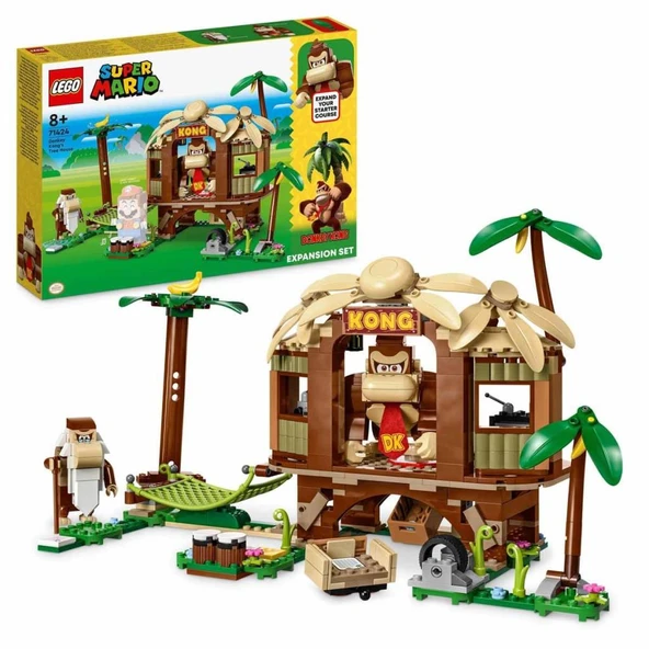 LEGO® Super Mario Donkey Kong'un Ağaç Evi Ek Macera Seti 71424
