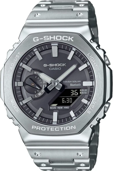 CASIO G-SHOCK GM-B2100SD-1ADR PİLSİZ SOLAR ANALOG/DİJİTAL ÇELİK ERKEK KOL SAATİ