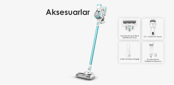 Tineco Power Hero 11 Kablosuz Şarjlı Dikey Süpürge (İKİNCİ EL) - 2