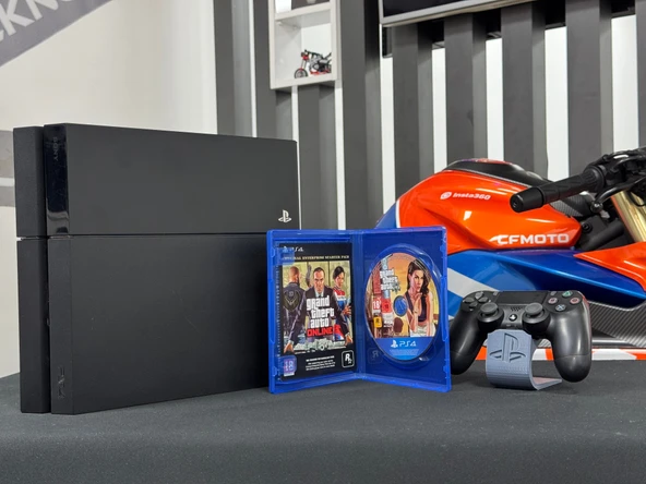 PlayStation 4 Fat 500GB Tek Kol + Gta 5 (İKİNCİ EL) - 4