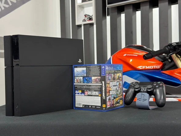 PlayStation 4 Fat 500GB Tek Kol + Gta 5 (İKİNCİ EL) - 5