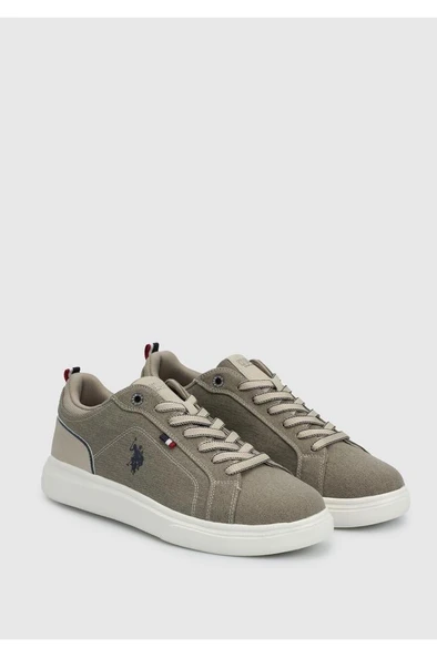 U.S. Polo Assn. NATE 5FX 101949225 Erkek Sneaker Ayakkabı Kum 40-45