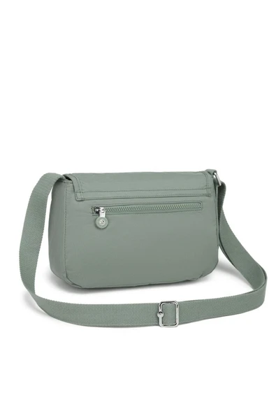 Krinkıl Kumaş Kadın Postacı Çantası Smart Bags 1148 - Resim 3