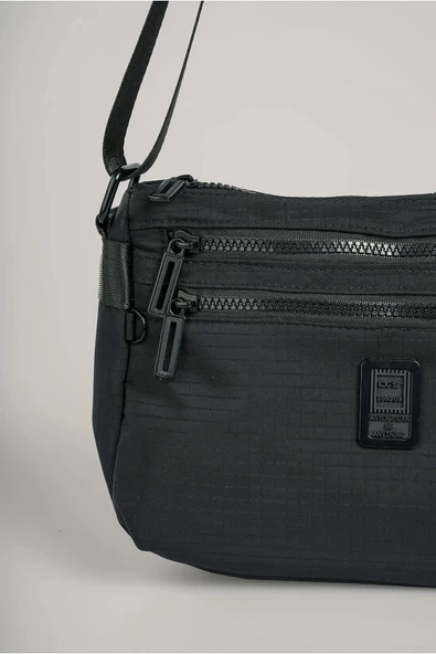 ÇÇS Siyah  Kadın Omuz Çantası 17990 - Resim 5