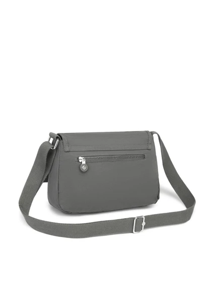 Krinkıl Kumaş Kadın Postacı Çantası Smart Bags 1148 - Resim 3