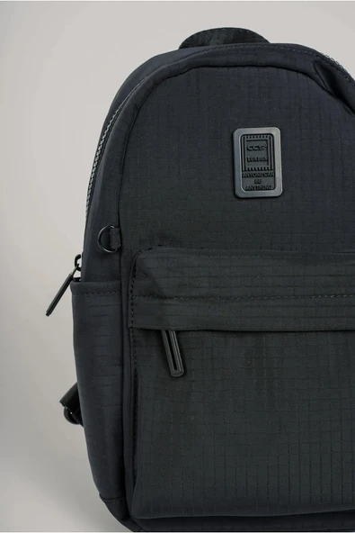 ÇÇS Siyah Kadın Tekstil Çapraz Sırt Çantası 17984 - 4