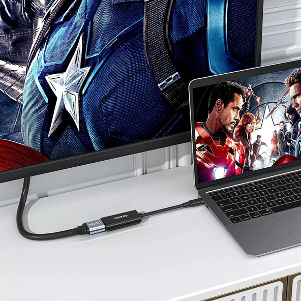UNITEK USB-C TO HDMI 4K 60Hz ADAPTÖR V1421A - 4