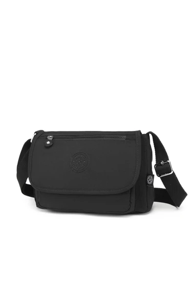 Krinkıl Kumaş Kadın Postacı Çantası Smart Bags 1148 - Resim 2