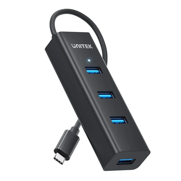 UNITEK TYPE-C TO 4 PORT USB 3.0 + TYPE-C Y-3089Z01