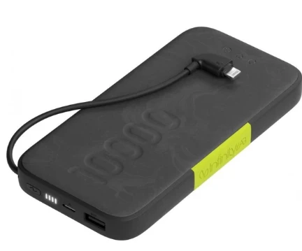 Infinity Lab Instantgo 10.000 Mah Lightning (Iphone) Kablolu Siyah Powerbank
