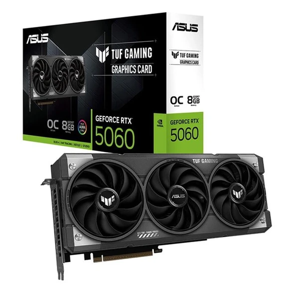 ASUS 8GB TUF GAMING RTX5060-O8G GDDR7 128bit HDMI DP PCIe 5.0 - 1