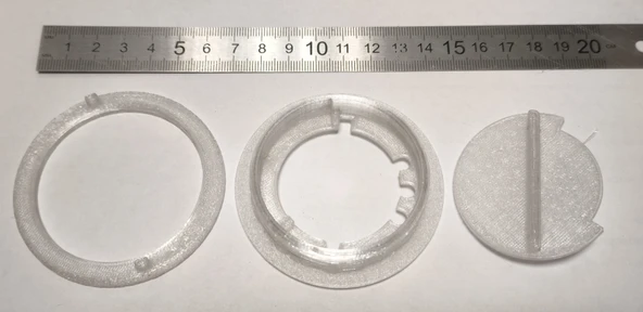 Byr Terraryum Kablo Kanalı (Plastik Aparattır!!!) 3D
