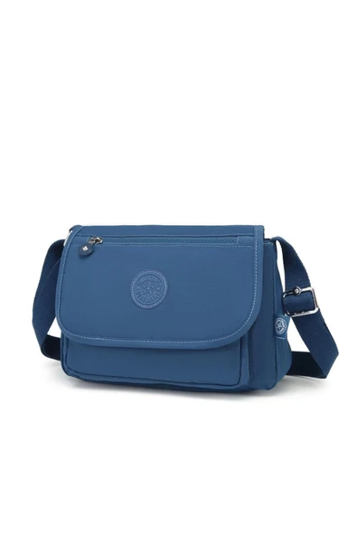 Krinkıl Kumaş Kadın Postacı Çantası Smart Bags 1148 - Resim 2