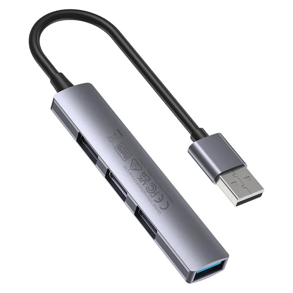 UNITEK TYPE-A TO 4 PORT USB HUB USB3.0 + 3 x USB2.0 H1208A - 4