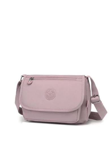 Krinkıl Kumaş Kadın Postacı Çantası Smart Bags 1148 - Resim 2