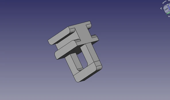 Byr Banyoda Perde Yüzük Tutucu (Plastik Aparattır!!!) 3D ürün görseli