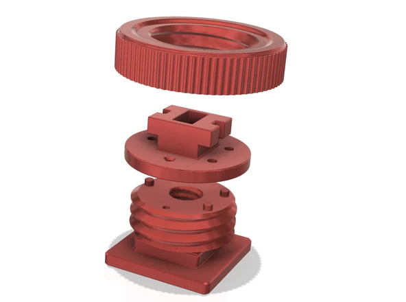 Byr Bir tripod için Ulanzy lambasının montajı. (Plastik Aparattır!!!) 3D - 4