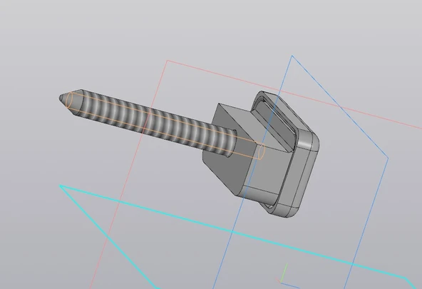 Byr 6 mm dübel veya kendi kendine dokunma vidalarında duvara 5 mm kalınlığında bir ayna veya dolap. (Plastik Aparattır!!!) 3D