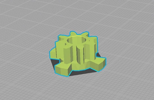 Byr Maske Rezanta için Dişli (Plastik Aparattır!!!) 3D ürün görseli