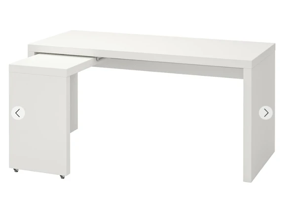 Byr Masa Tablosu Ikeya Malm Malm (Plastik Aparattır!!!) 3D - Resim 2