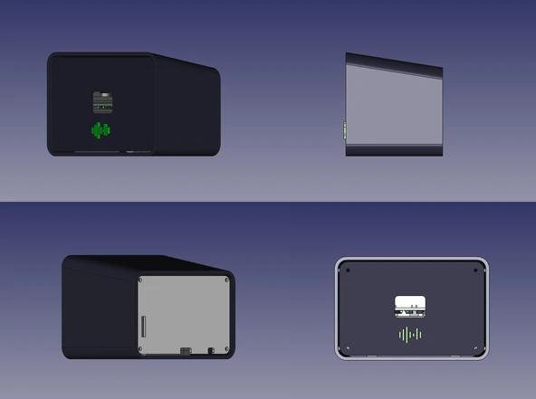 Byr Taşınabilir Wi-Fi sütunu (Plastik Aparattır!!!) 3D - 2