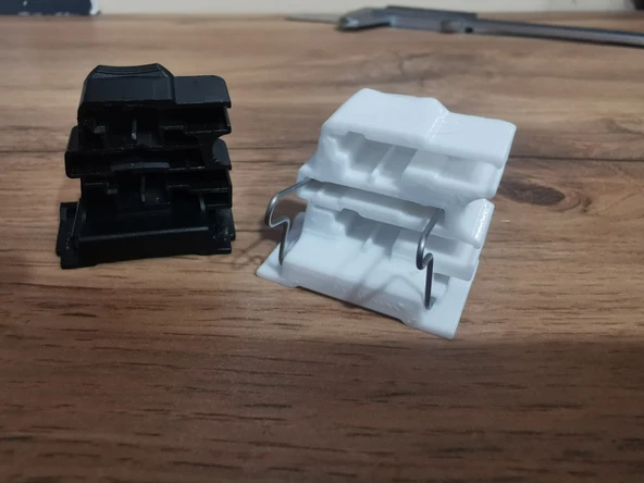 Byr Skoda Karoq tutma (çip) halojen lamba (Plastik Aparattır!!!) 3D - 4