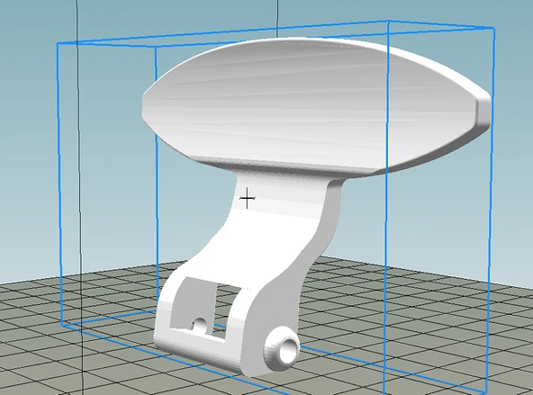 Byr LG çamaşır makinesi kapak kolu (Plastik Aparattır!!!) 3D