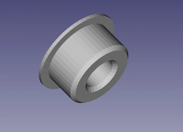 Byr Heng Long'dan T-72\T-90 destek rulmanı için burç (Plastik Aparattır!!!) 3D - 2