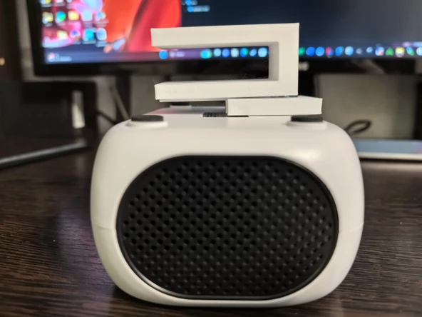 Raf Altı Kurulumu için Mini Projektör Braketi (Plastik Aparattır!!!) - 5
