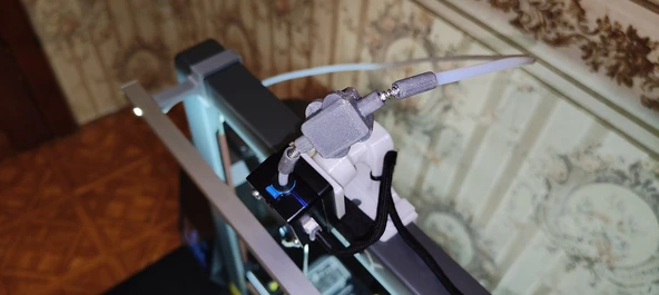 Byr 4'ü 1 arada filtre, filamenti çekerken şok/sarsıntı telafisi... (Plastik Aparattır!!!) 3D - 5