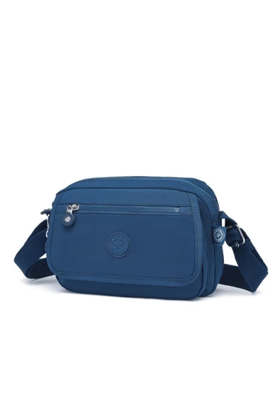 Smart Bags Postacı Kadın Çantası Krinkıl Kumaş 3166 - Resim 2