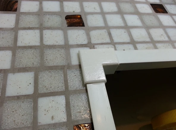 Byr 1 Nolu Dekoratif Köşe (15x15) (Plastik Aparattır!!!) 3D - 4