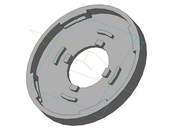 Byr Elektrikli tırpan bobini için kapak (Plastik Aparattır!!!) 3D