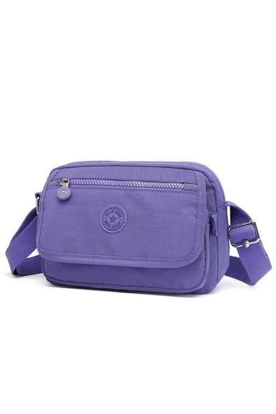 Smart Bags Postacı Kadın Çantası Krinkıl Kumaş 3166 - 2