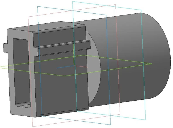 Byr Dewalt zımpara makinesi için elektrikli süpürge adaptörü (Plastik Aparattır!!!) 3D
