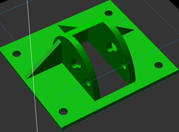 Byr Egzersiz bisikleti monitör montajı (Plastik Aparattır!!!) 3D - 3