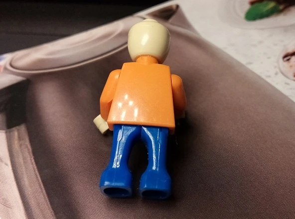 LEGO uyumlu bir adam için bacaklar (Plastik Aparattır!!!) - 2