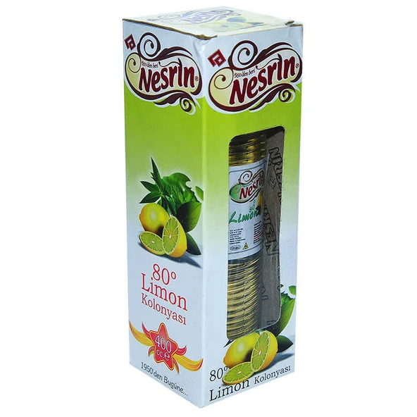 Limon Kolonyası Kutulu 80 Derece Pet Şişe 400 ML - 3