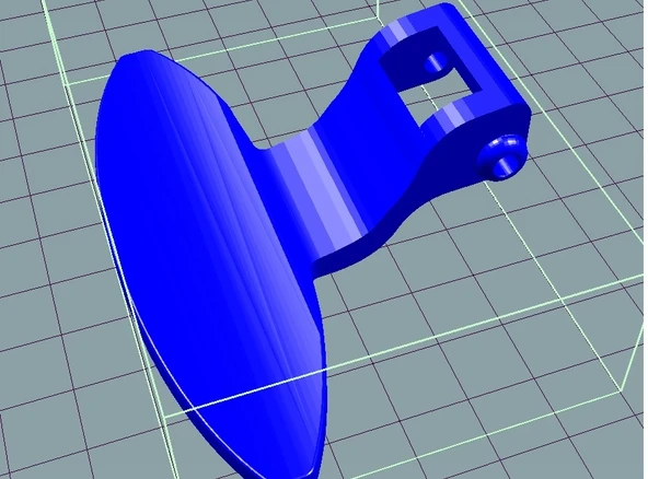 Byr LG çamaşır makinesi kapak kolu (Plastik Aparattır!!!) 3D