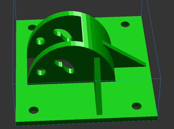 Byr Egzersiz bisikleti monitör montajı (Plastik Aparattır!!!) 3D - 2