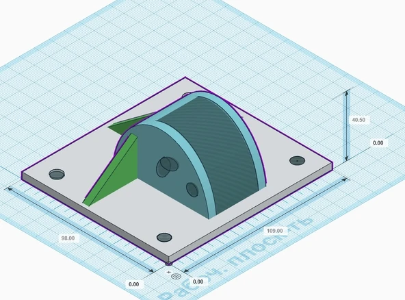 Byr Egzersiz bisikleti monitör montajı (Plastik Aparattır!!!) 3D