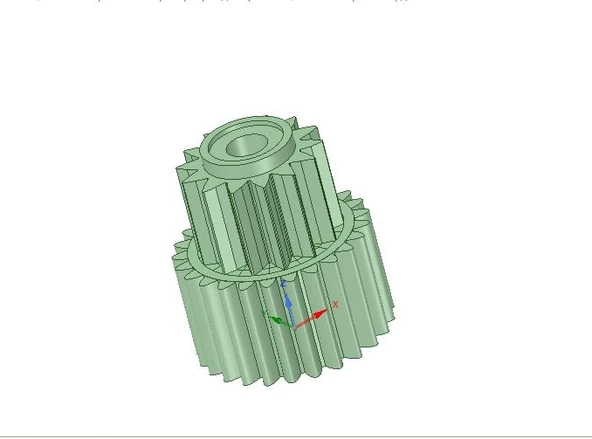 Byr Blender dişlisi 25 x 14 diş (Plastik Aparattır!!!) 3D