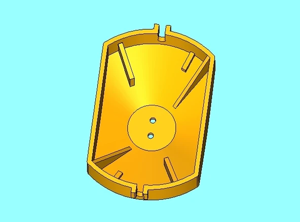 Byr Balıkçılık matkabı için çanta 4 bıçak (Plastik Aparattır!!!) 3D - 2