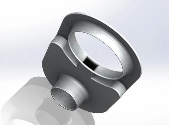 Byr 72 mm'ye kadar priz kutularını delmek için toz emici (Plastik Aparattır!!!) 3D - 3