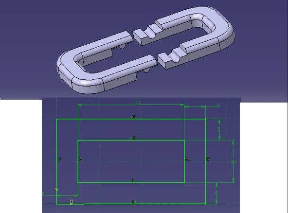 Byr Sandalet halkası (Plastik Aparattır!!!) 3D - 3