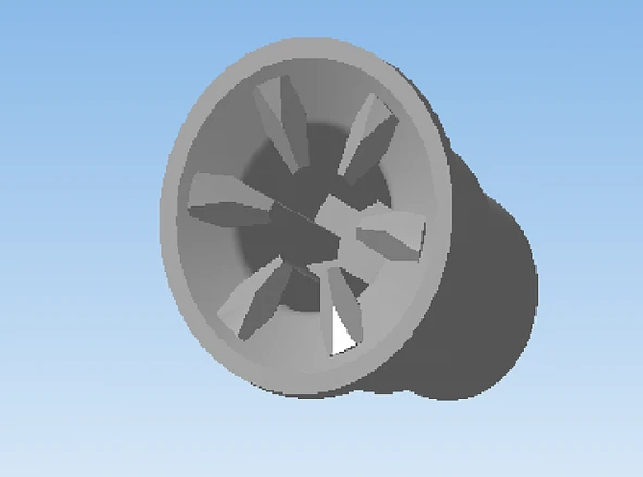 Byr Blender için debriyaj (Plastik Aparattır!!!) 3D