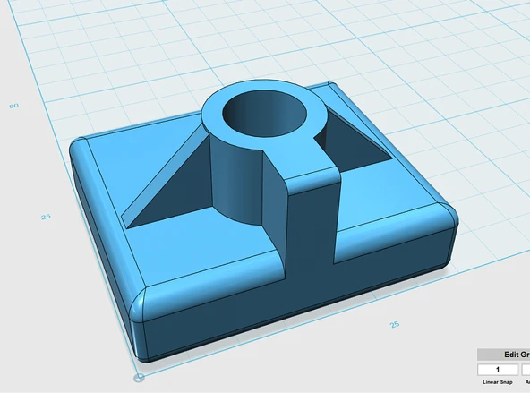 Byr Ütü masası için kayar blok (Plastik Aparattır!!!) 3D - 2