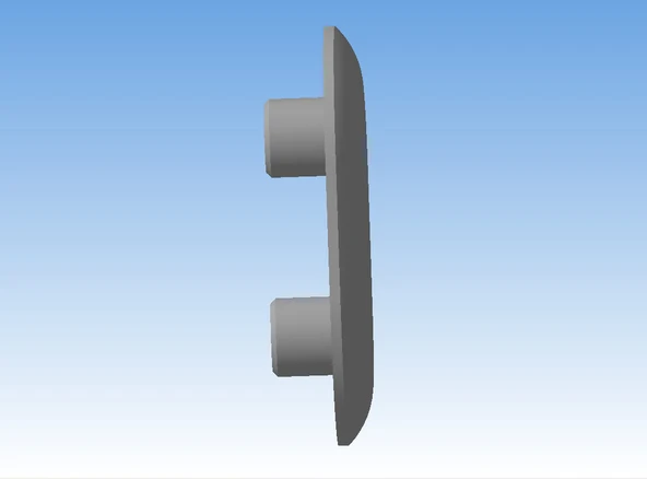 Byr "Sanita" klozet kapağı parçası (Plastik Aparattır!!!) 3D - 3