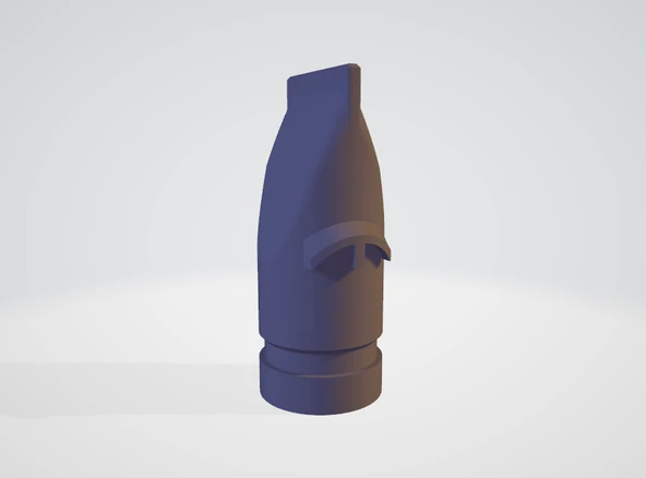 Byr Dyson elektrikli süpürge için ince başlık (Plastik Aparattır!!!) 3D ürün görseli